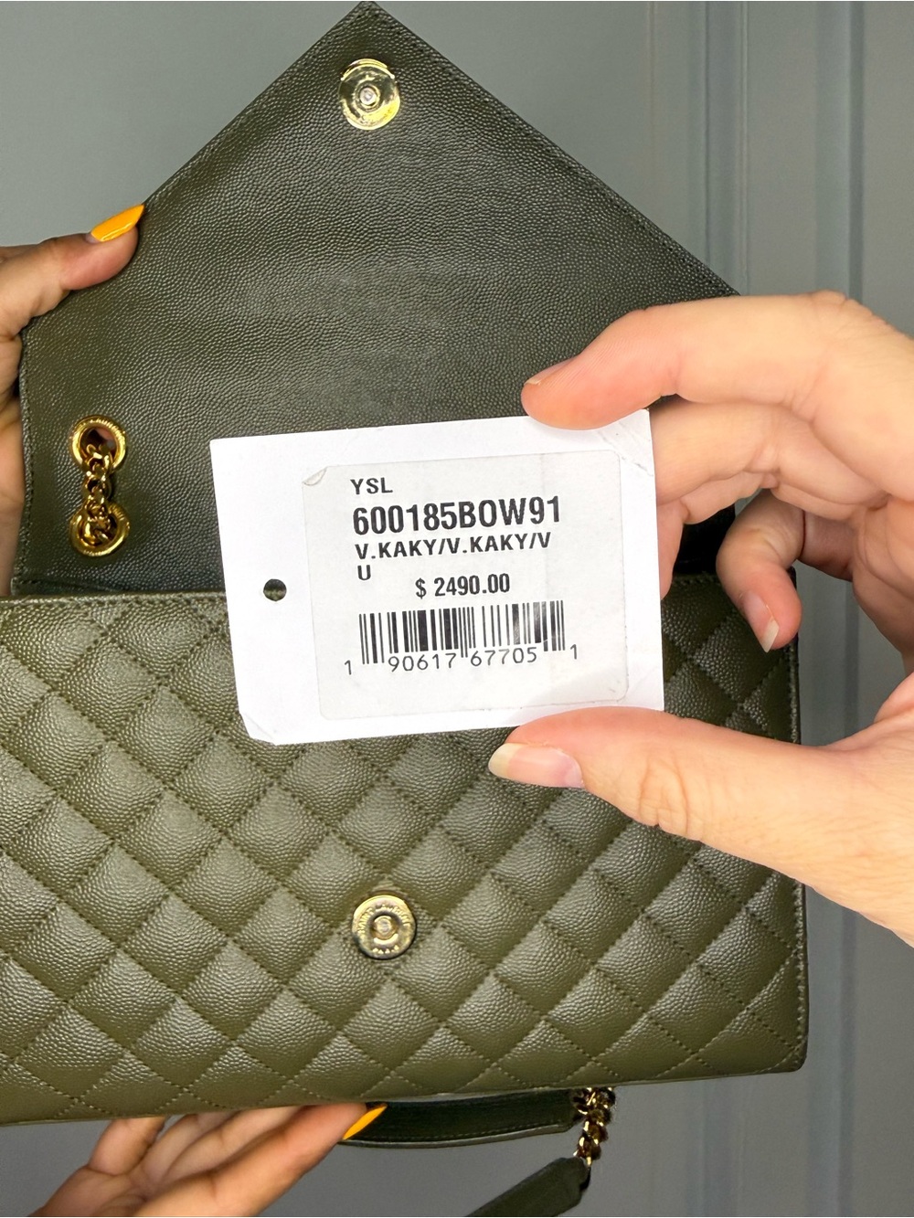 Saint Laurent Medium Envelope Shoulder Bag - Picture 10 of 10